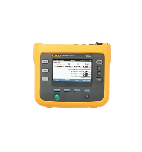 Fluke 1732/INTL Three Phase Power Energy Monitor & Logger, Battery-Powered 4