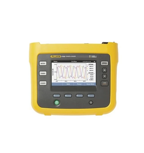 Fluke 1738/INTL Network diagnostics 3-phase Data logger, Clamp meter 1