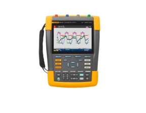 Fluke 190104IIIS Color ScopeMeter with FlukeView2 software package 100 MHz 4 channel