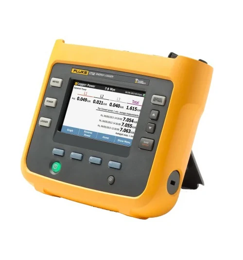 Fluke 1732/INTL Three Phase Power Energy Monitor & Logger, Battery-Powered 1