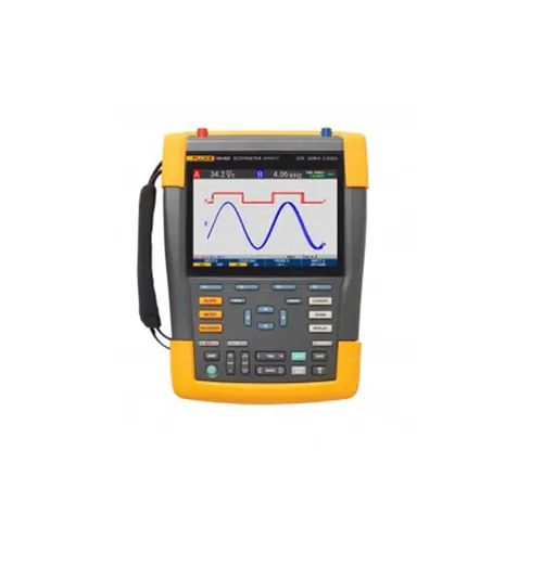 Fluke 190-062-III Color ScopeMeter, 60 MHz, 2 channels | Portable ...