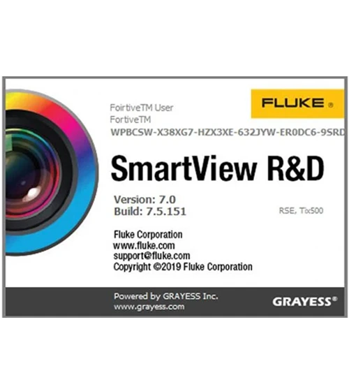 Fluke SmartView R&D Thermal Imaging Software 2